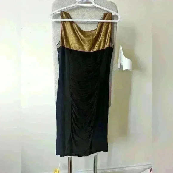 Black and Gold Tunic Dress - small - Picture 2 of 2